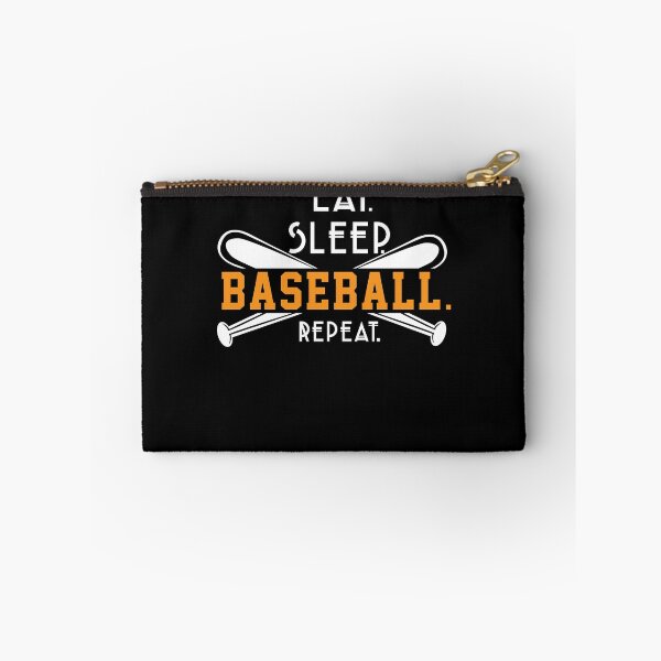 Item preview, Eat Sleep Baseball Repeat designed and sold by Pricity Designs.