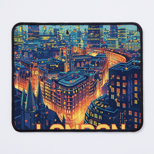 Item preview, Retro London  Illustration designed and sold by nomiraclehere.