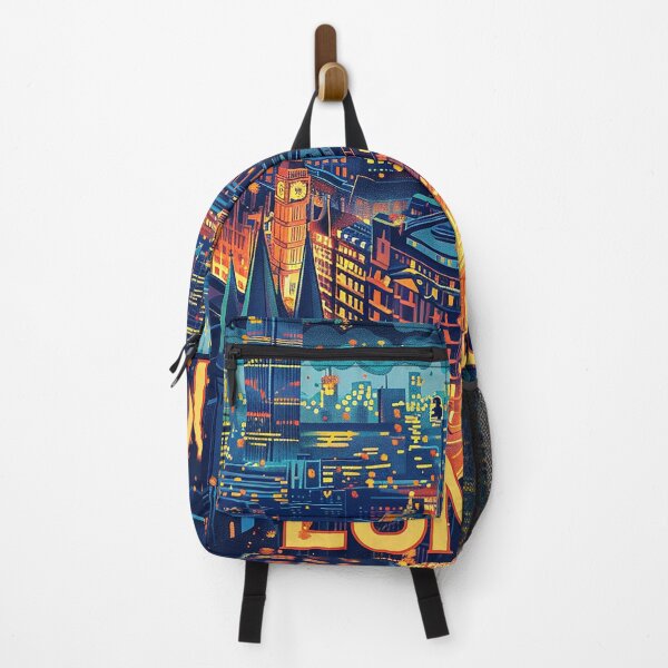 Item preview, Retro London Illustration designed and sold by nomiraclehere.