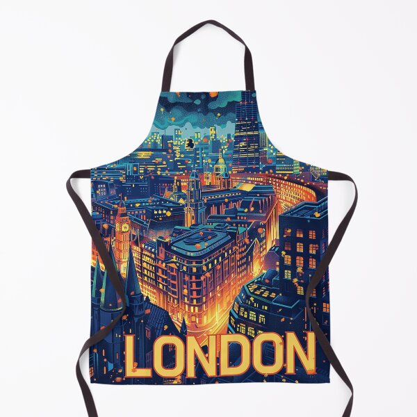 Item preview, Retro London Illustration designed and sold by nomiraclehere.