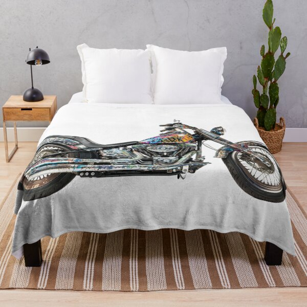 Item preview, Graffiti Motorcycle Original Studio Photography Graffiti Photo Urban Themed Artwork for Modern Home Bike Wall Hanging Art For Garage Grunge Influence designed and sold by 33wolvesdesigns.
