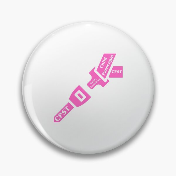 Item preview, Pink CPST Child Passenger Safety Technician - Seat Belt Safety designed and sold by CPSTDesigns.