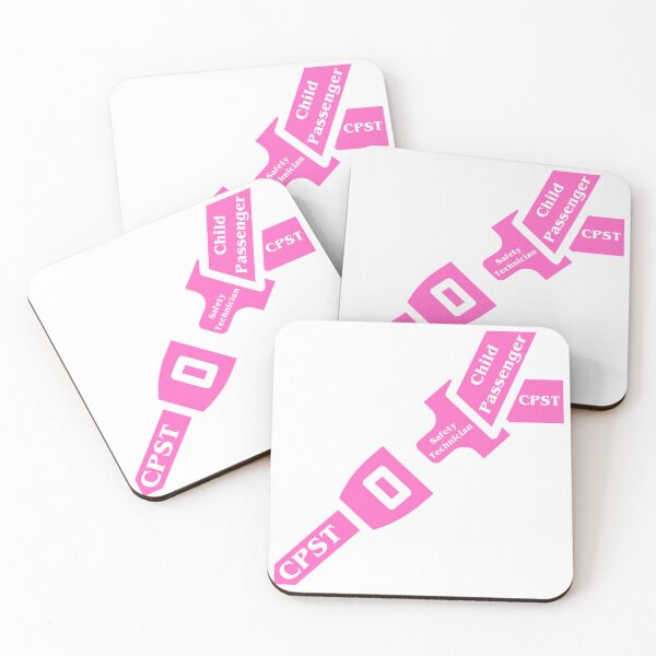 Item preview, Pink CPST Child Passenger Safety Technician - Seat Belt Safety designed and sold by CPSTDesigns.