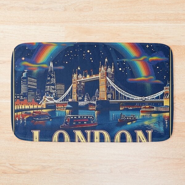 Item preview, Retro London  Illustration designed and sold by nomiraclehere.