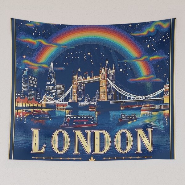 Item preview, Retro London  Illustration designed and sold by nomiraclehere.
