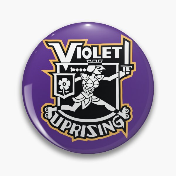 Item preview, Violet Uprising logo designed and sold by RoyalCityRoller.
