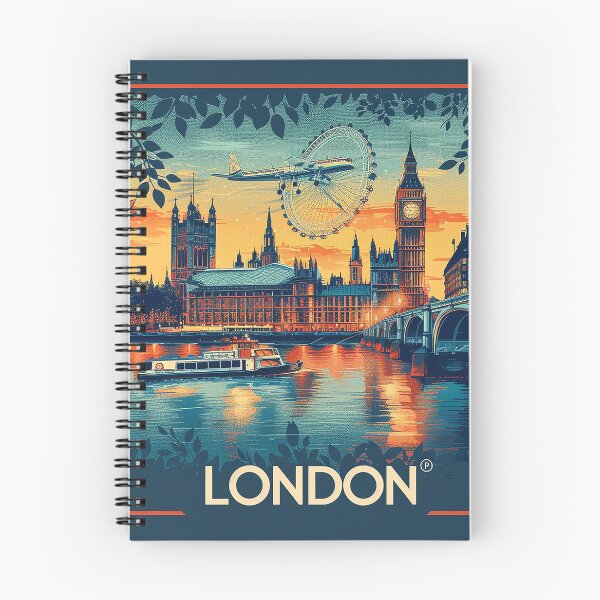 Item preview, Retro London  Illustration designed and sold by nomiraclehere.