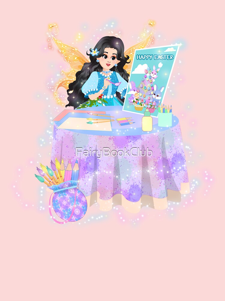 Thumbnail 2 of 2, Baby One-Piece, Hallie's Magical Easter Poster designed and sold by FairyBookClub.