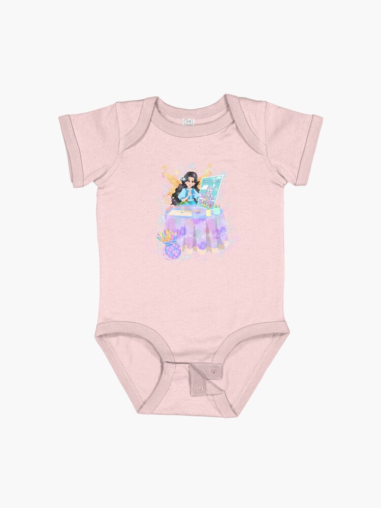 Thumbnail 1 of 2, Baby One-Piece, Hallie's Magical Easter Poster designed and sold by FairyBookClub.