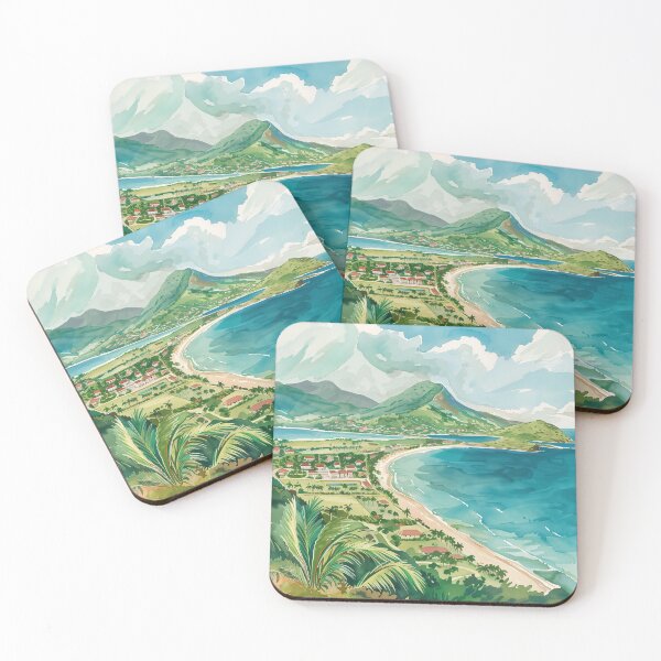 Item preview, Saint Kitts and Nevis Digital Illustration designed and sold by ComicsFactory.