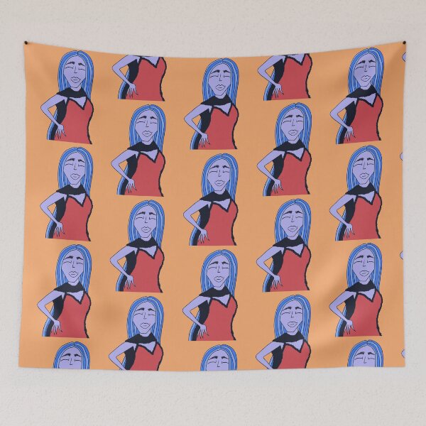 Item preview, Ladies with Brows-Red Dress designed and sold by PinchaBoho.