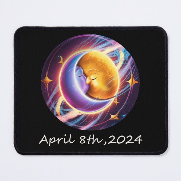 Item preview, Total Solar Eclipse Whimsical Solar Eclipse Dance Celestial Graphic Design April 8th 2024  designed and sold by tamdevo1.