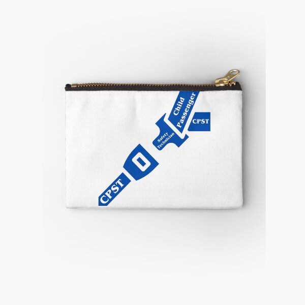 Item preview, CPST Child Passenger Safety Technician Design In Blue - Seat Belt Safety designed and sold by CPSTDesigns.