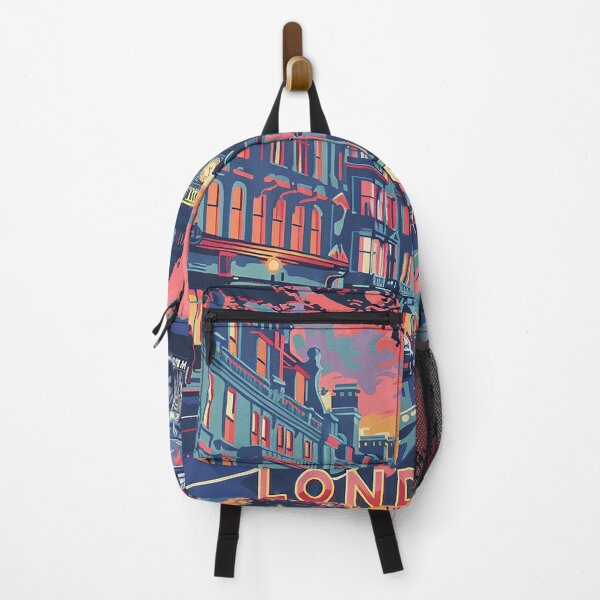 Item preview, Retro London Illustration designed and sold by nomiraclehere.