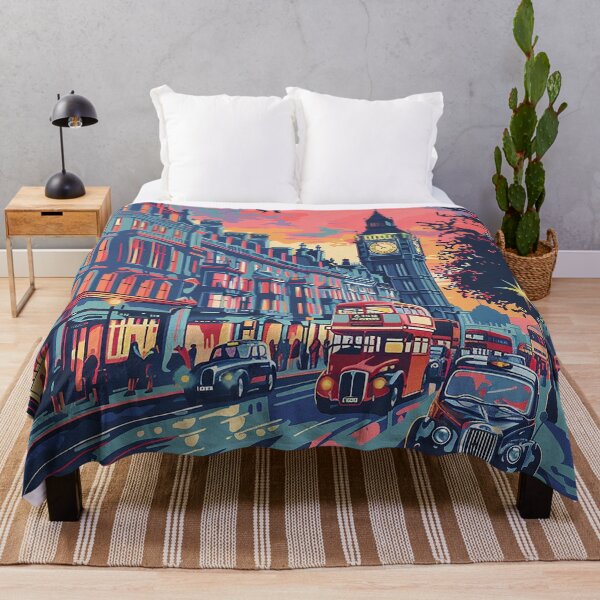 Item preview, Retro London  Illustration designed and sold by nomiraclehere.