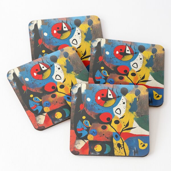 Item preview, textile design, Joan Miro designed and sold by Hend Hagag.
