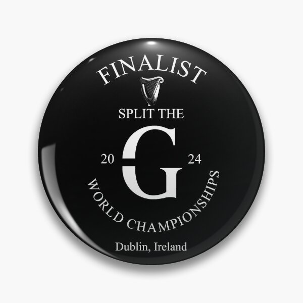 Item preview, Split The G World Championship Finalist designed and sold by REAL IRISH GIFTS.