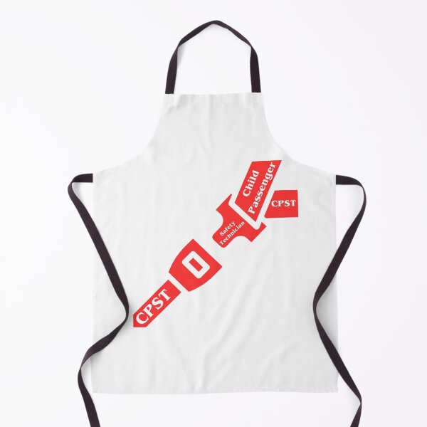 Item preview, CPST Child Passenger Safety Technician Design In Red & White - Seat Belt Safety designed and sold by CPSTDesigns.