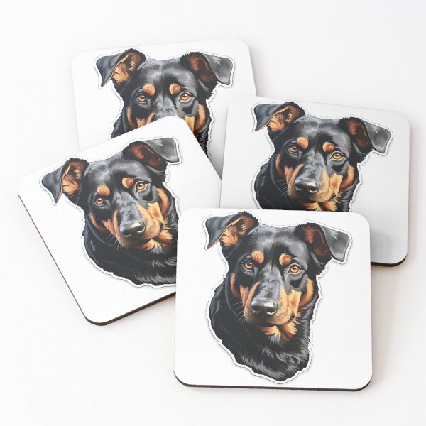 Item preview, Cute Beauceron Mom Dad Guardian Angel Best Friend Doggie Paw designed and sold by SMARTKIT  DESIGNAGENCY.