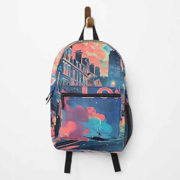 Item preview, Retro London Illustration designed and sold by nomiraclehere.