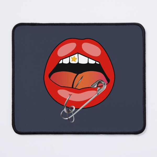 Item preview, RUNAWAY STEPH Design Red Painful Mouth Classic designed and sold by RunawaySteph.