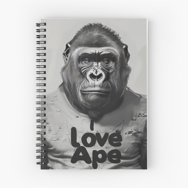 Item preview, Gorilla - l love ape designed and sold by Brendon987.
