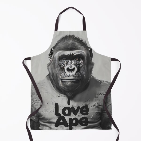 Item preview, Gorilla - l love ape designed and sold by Brendon987.