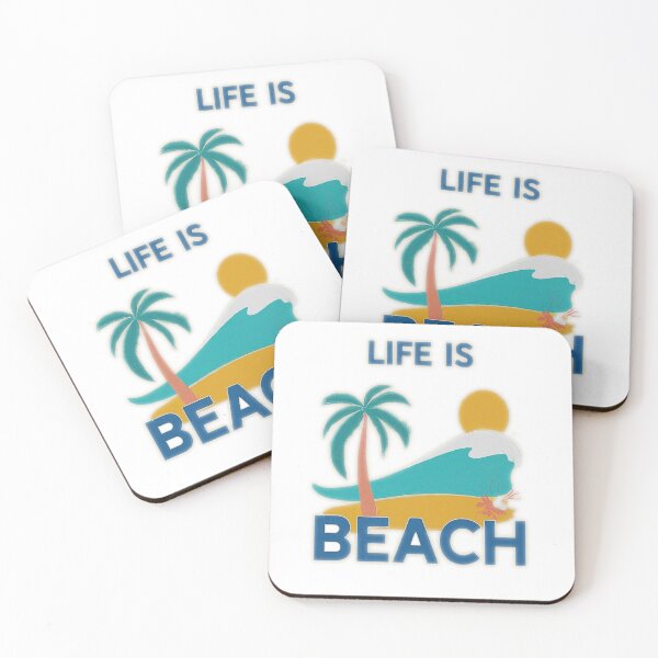 Item preview, Life is Beach designed and sold by Gulyabani.