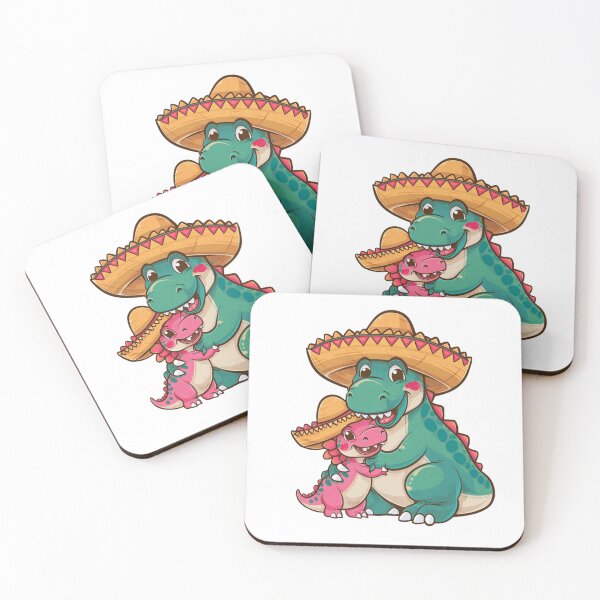 Item preview, Tacosaurus - taco dinosaur with girl dinosaur  designed and sold by Micjr.