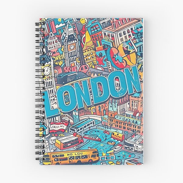 Item preview, Retro London  Illustration designed and sold by nomiraclehere.
