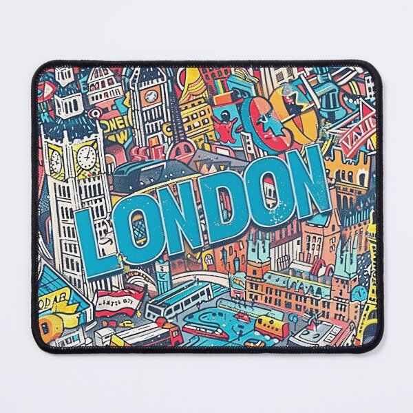 Item preview, Retro London  Illustration designed and sold by nomiraclehere.