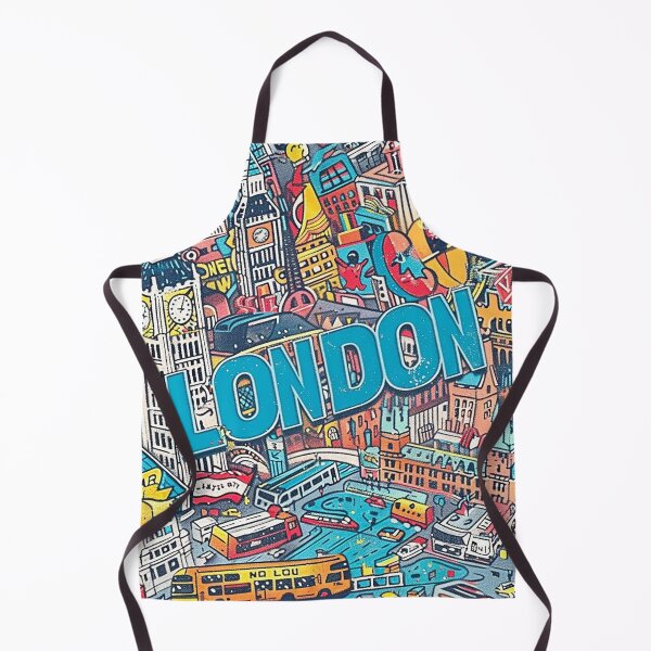 Item preview, Retro London Illustration designed and sold by nomiraclehere.