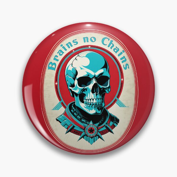 Item preview, Brains No Chains designed and sold by Henri Banks.