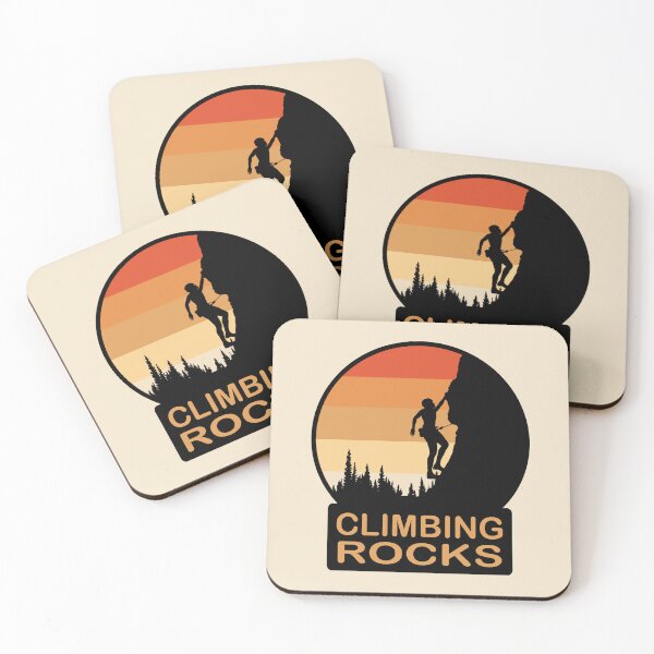 Item preview, Climbing Rocks Funny Rock Climber Pun for Mountain Climbing Lovers Humor  designed and sold by Bad Kitty Designz.