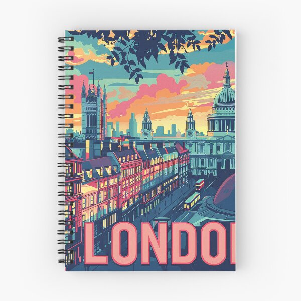 Item preview, Retro London  Illustration designed and sold by nomiraclehere.