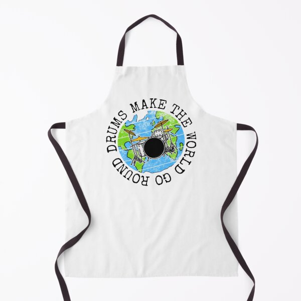 Item preview, Drums Make The World Go Round, Drummer Earth Day designed and sold by doodlerob.