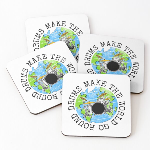 Item preview, Drums Make The World Go Round, Drummer Earth Day designed and sold by doodlerob.