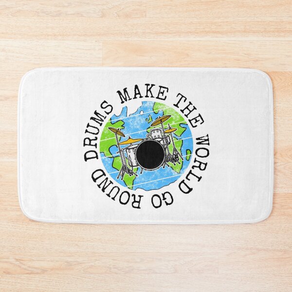 Item preview, Drums Make The World Go Round, Drummer Earth Day designed and sold by doodlerob.