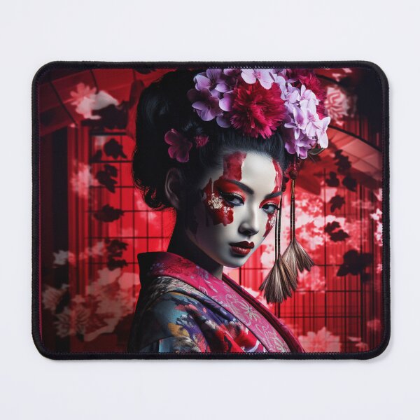 Item preview, Flirting Geisha designed and sold by BartHugoKnight.