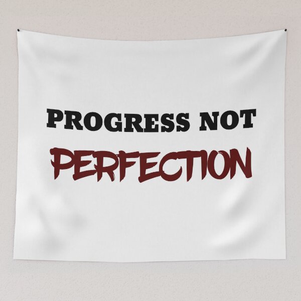 Item preview, Progress Not Perfection designed and sold by 101univers.