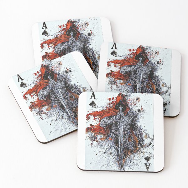 Item preview, Ace of Spades Poker Card: The Dark Warrior designed and sold by JaN44Fotografia.