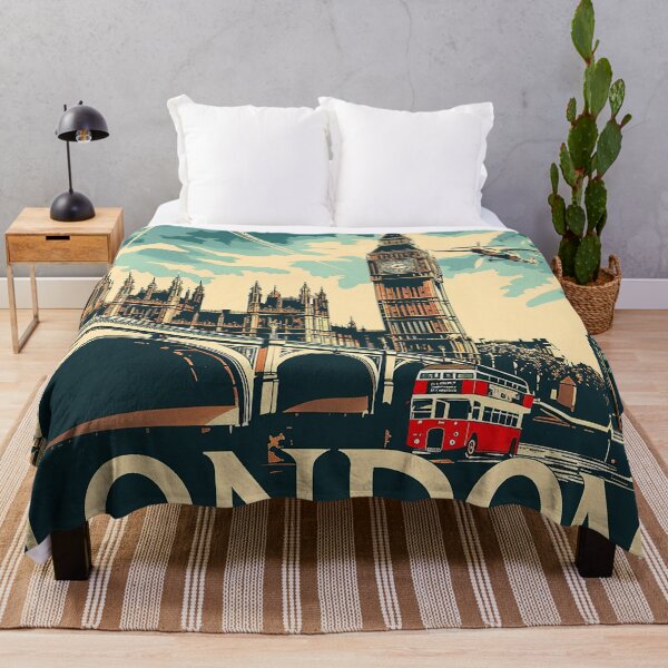 Item preview, Retro London  Illustration designed and sold by nomiraclehere.