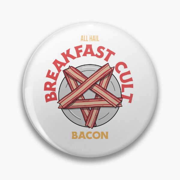 Artikelvorschau, Bacon Cult T-Shirt entworfen und verkauft von MJMTees & Prints.