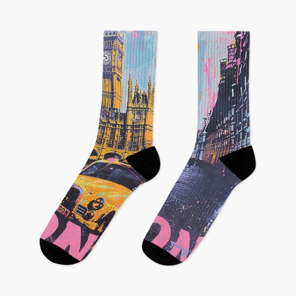 Item preview, Retro London  Illustration designed and sold by nomiraclehere.