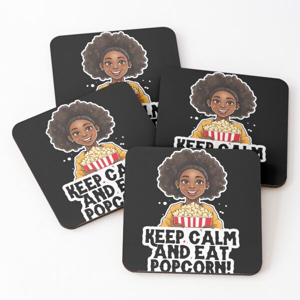 Item preview, Keep calm and eat popcorn  designed and sold by Culmika.