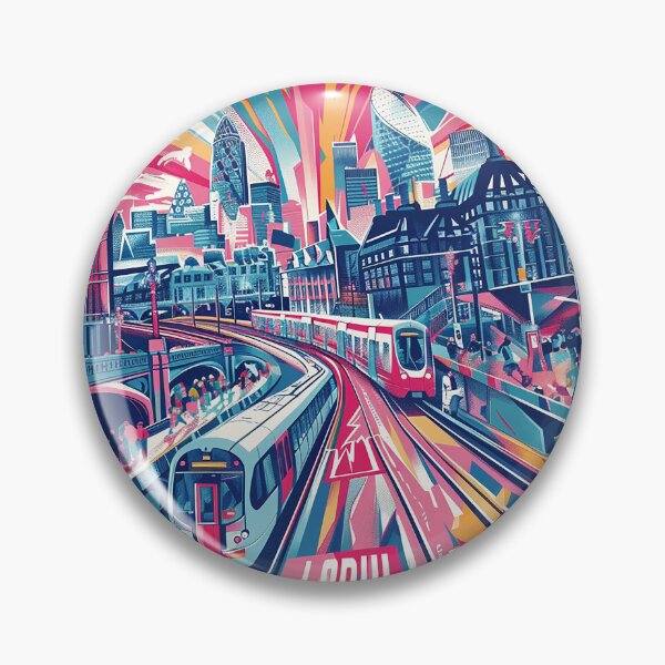 Item preview, Retro London  Illustration designed and sold by nomiraclehere.