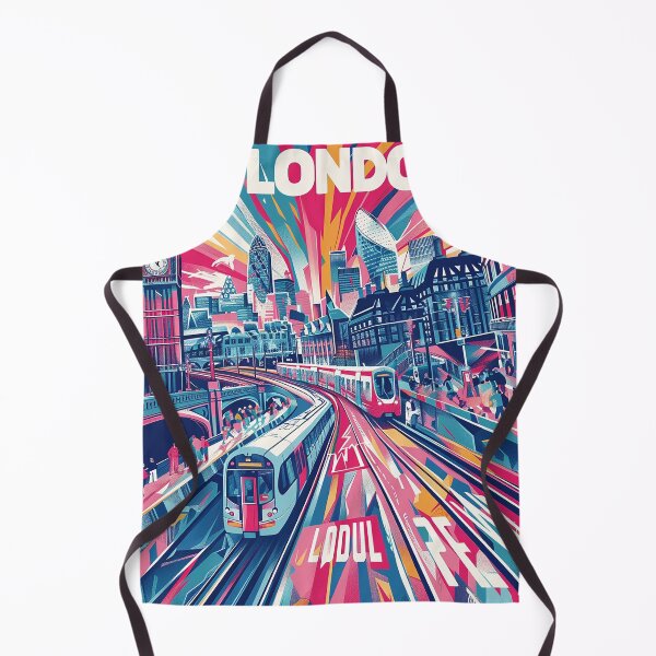 Item preview, Retro London Illustration designed and sold by nomiraclehere.