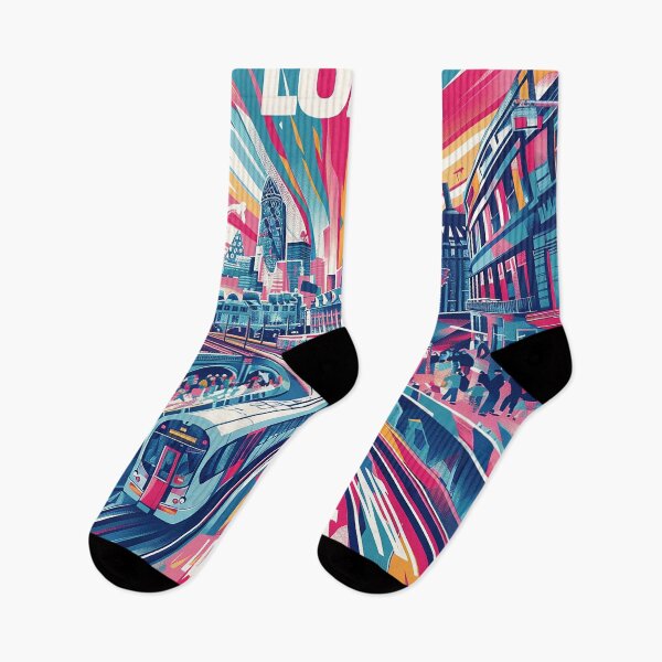 Item preview, Retro London  Illustration designed and sold by nomiraclehere.