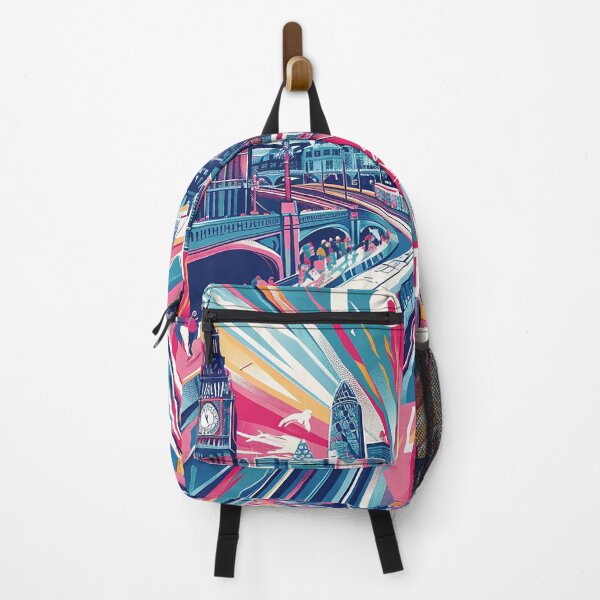 Item preview, Retro London Illustration designed and sold by nomiraclehere.