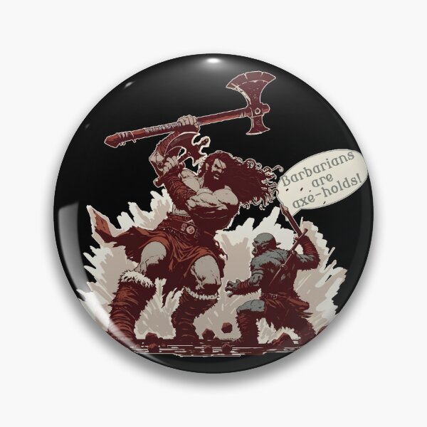 Item preview, Barbarians are Axe-Holds designed and sold by JoseloRochaArt.